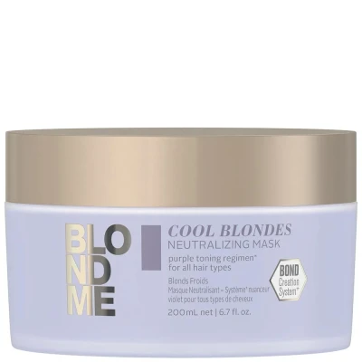 Afbeelding van Schwarzkopf BlondMe Cool Blondes Neutralizing Mask 200ml