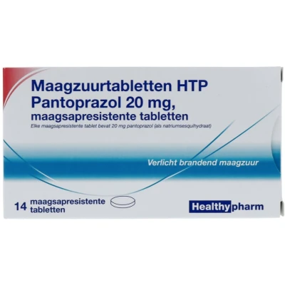 Afbeelding van Maagzuurtablet Pantoprazol Htp Tablet Msr 20mg