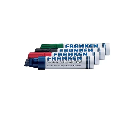 Afbeelding van Franken bordstift Z1909, navulbaar, 4 stuks, lijndikte 12 mm