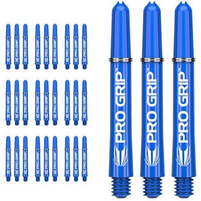 Afbeelding van Target Darts 10 x Sets van Blauw Pro Grip Schacht Intermediair 30 in Totaal