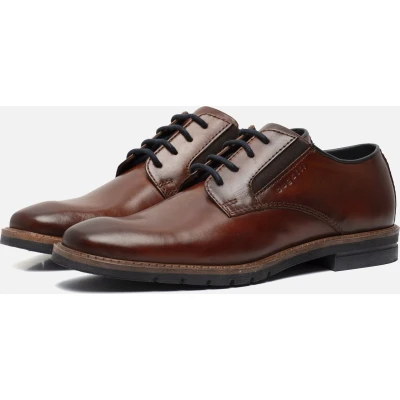 Afbeelding van Bugatti Mero Veterschoenen bruin Leer Heren Maat 41