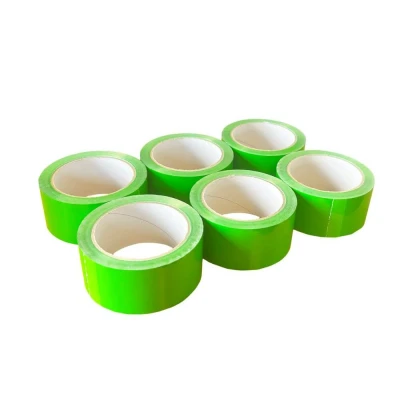 Afbeelding van Kortpack Groene PP acryl Tape 50mm X 66mtr, 6 Rollen Groen (6 Rollen)