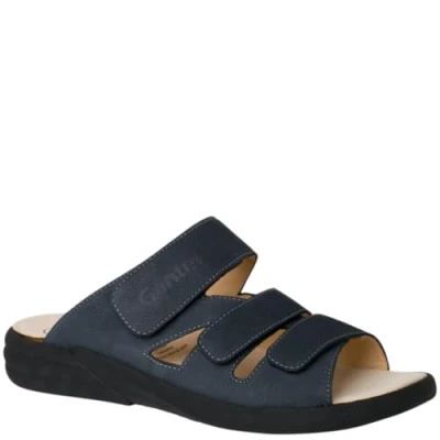 Afbeelding van Ganter Harry Pantoffels voor heren, dark blue, 45 EU Breed