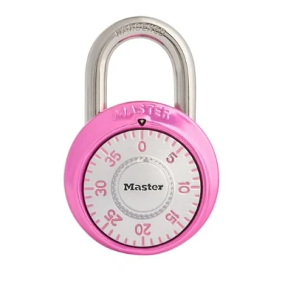Afbeelding van Master Lock 1530DPNK cijferslot, roze, per stuk verpakt