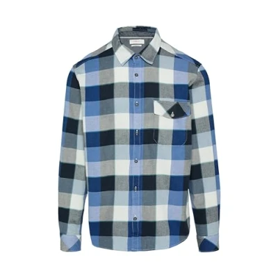 Afbeelding van s.Oliver Regular FIT Kariertes Overhemd, Heren, Maat: Small, Royalblau