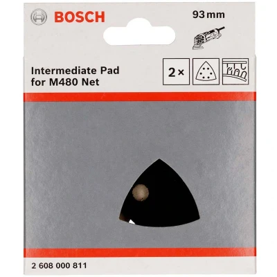 Afbeelding van Bosch Accessories 2608000811 Tussenlaag pad Saver 93x93mm 2 st