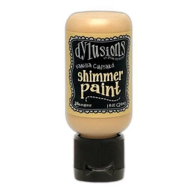 Afbeelding van Ranger Dylusions Shimmer Paint Flip Cap Bottle Vanilla Custard DYU81470 Dyan Reaveley (07 22)