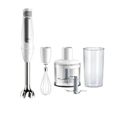 Afbeelding van Braun MultiQuick 7 MQ7035IWH 0,6 l Staafmixer 1000 W Roestvrijstaal, Wit