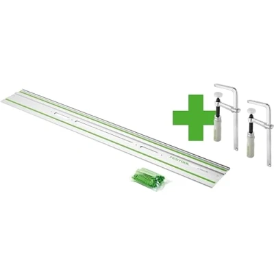 Afbeelding van Festool FS 1400/2 KP Geleiderail 1400 Mm Met 2x FSZ 120 Schroefklemmen