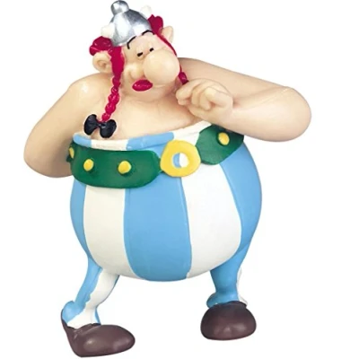 Afbeelding van Plastoy SAS 60546 Obelix met boeket bloemen