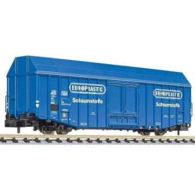 Afbeelding van Liliput L265806 N grote goederenwagon Hbks EUROPLASTIC van de DB