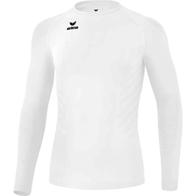 Afbeelding van Erima uniseks kind Athletic longsleeve functioneel ondergoed (2252103), wit, 3XS