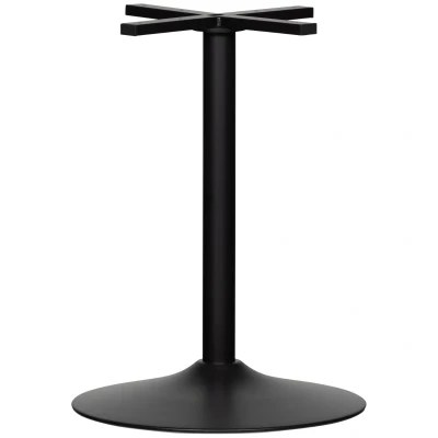 Afbeelding van Woood Bistro ronde buisvoet Metaal 72xø54 cm zwart