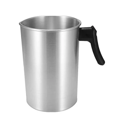 Afbeelding van YUNYODA Kaars Wax Smeltpot, 2,6L Melte Kruik Smeltende Intern met Hittebestendig Handvat voor Kaarsen Maken en Zeep DIY Ambachten (2,6 L)