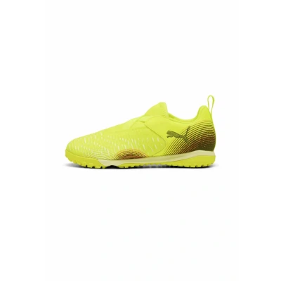 Afbeelding van Puma Fussball Zaalvoetbalschoenen voor kinderen, Maat: 37, Yellow alert black sun struck Kunststof/ textiel
