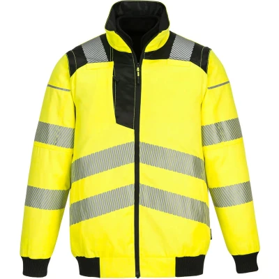 Afbeelding van PW3 Hi Vis 3 in 1 Pilotjack maat Large, YeBk