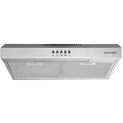 Afbeelding van Concept 50cm OPP1250SS zilver afzuigkap LED verlichting