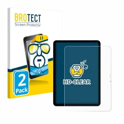 Afbeelding van BROTECT Screenprotector voor Apple iPad Air 11&quot; 2024 Folie Beschermfolie transparant (2 Stuks)