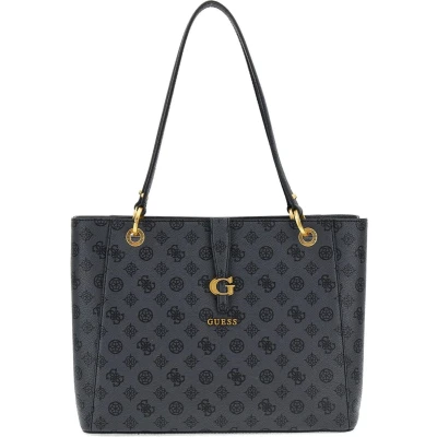 Afbeelding van Guess KUBA 4GLOGO Peony Handtas, Dames, Maat: One Size, Schwarz