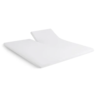 Afbeelding van Beter Bed Select Hoeslaken Jersey voor splittopper 180 x 200/210/220 cm Wit