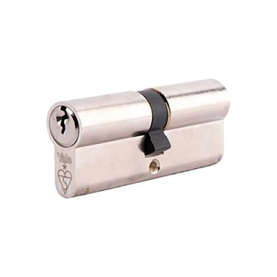Afbeelding van Yale KM3535 NP Euro Double 1 Star Kitemarked Cylinder, 3 Keys Supplied, High Security, Boxed, Geschikt voor alle deurtypes, Nikkel Finish, 35:10:35 (80 mm)