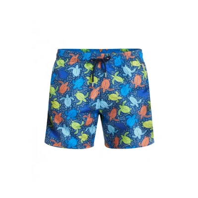 Afbeelding van Blackspade Summer MIT BEIN Zwemshorts, Heren, Maat: Small, Turtle print
