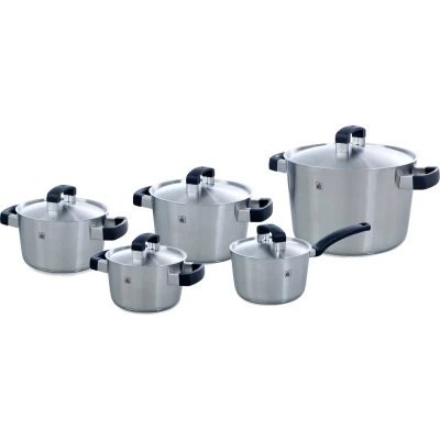 Afbeelding van BK Pannenset Conical Cool RVS 5 Delig
