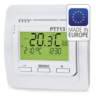 Afbeelding van Elektrobock PT713 Digitale kamerthermostaat voor vloerverwarming