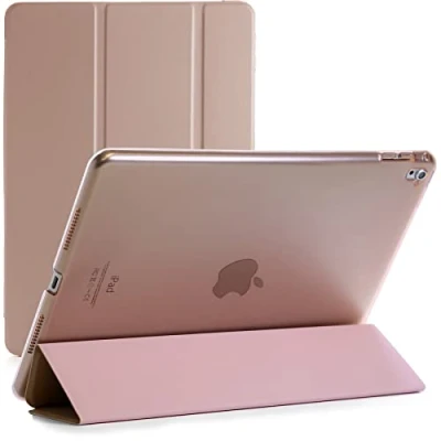 Afbeelding van Smart Magnetische Stand Case Voor Alleen Apple iPad Pro 9.7 Uitgebracht 2016 Modelnummers A1673, A1674, A1675 (Rose Gold)