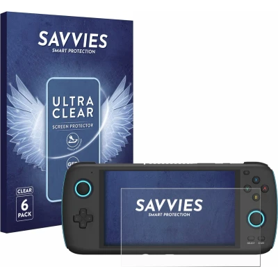 Afbeelding van Savvies (6 Stuks) Schermbeschermer voor AYN Odin Lite Screen Protector Ultra Transparant
