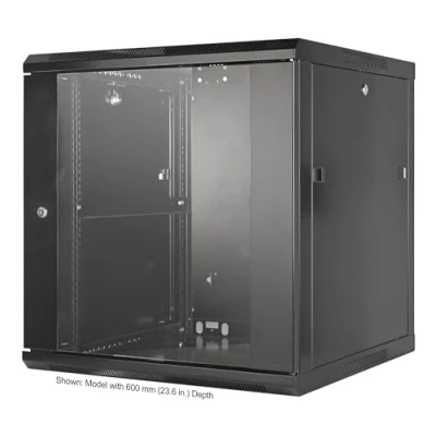Afbeelding van Intellinet 19&quot; wandverdeler 12HE 63,5x60x45 gemonteerd zwart 711906