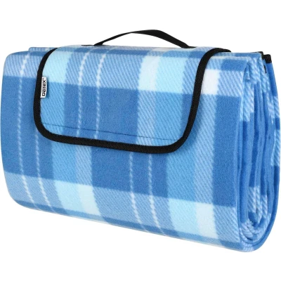 Afbeelding van Picknickdeken Blauw/Wit 1,95x1,50m