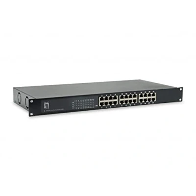 Afbeelding van LevelOne GEP 2421 Unmanaged Gigabit Ethernet (10/100/1000) Power over (PoE) Zwart [GEP 24