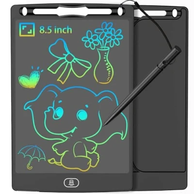 Afbeelding van JOEAIS LCD Schrijftablet 8,5 Inch Voor Kinderen, Draagbare Tekentafel Grafische Tablet Handschrift, Doodling En Tekenen, Perfect Speelgoedcadeau Jongens Meisjes (Zwart)