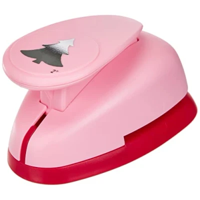 Afbeelding van efco Stanzer XL, dennenboom spits motiefpons, kern: metaal, roze, 12,5 x 8 7 cm