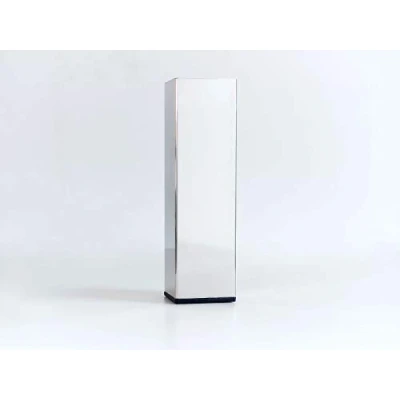 Afbeelding van TEMPUR Chromen poten, design bedpoten voor vrijstaand Flex systeemframe, metaal, chroom, 25 cm
