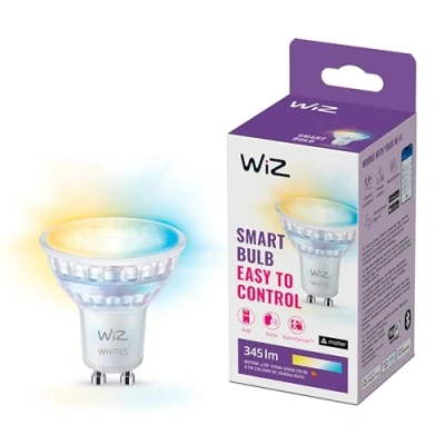Afbeelding van WiZ 8720169076747 LED lamp Energielabel F (A G) GU10 Reflector 4.7 W Warmwit tot koudwit 1 stuk(s)