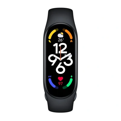Afbeelding van Xiaomi Mi Band 7 Activity Tracker Zwart Siliconen En TPU (zacht)
