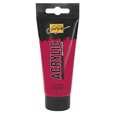 Afbeelding van Solo Goya Wijnrode Acrylverf 100ml tube Hoge kwaliteit A merk
