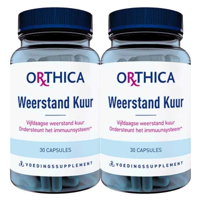 Afbeelding van 2x Orthica Weerstand Kuur 30 capsules