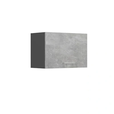 Afbeelding van Vicco Hangkast R Line, Beton/Antraciet, 60 cm Plat