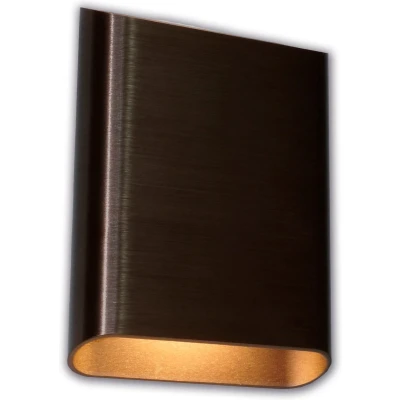 Afbeelding van Artdelight Wandlamp Diaz Large H 20 cm brons
