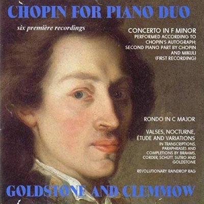 Afbeelding van Goldstone &amp; Clemmow Chopin For Four Hands (CD)