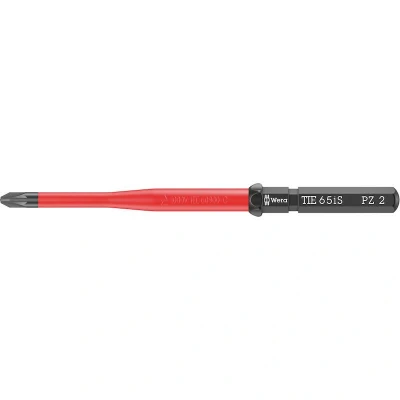 Afbeelding van Wera Kraftform Kompakt VDE 65 iS PZ 2 x 157 mm TIE Elektronica Pozidriv Verwisselbare kling