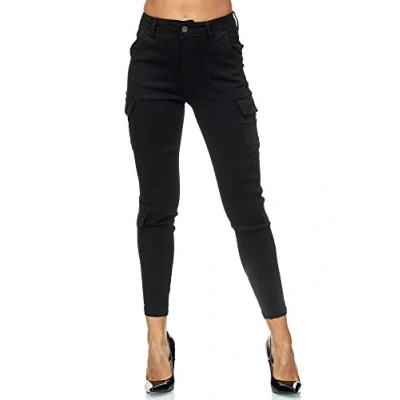 Afbeelding van Elara Cargobroek, Dames, Maat: 34, Schwarz