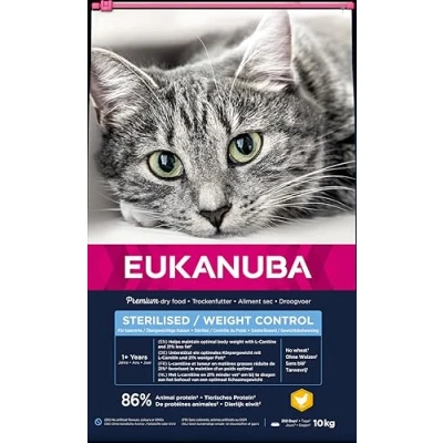Afbeelding van Eukanuba Kat Adult Overweight Sterilised Kip Lever 10 kg