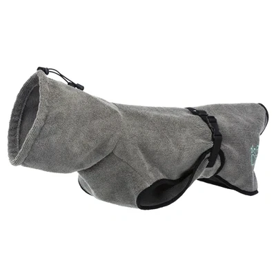 Afbeelding van Trixie Badjas Hond Badstof Grijs 60 CM (398422)