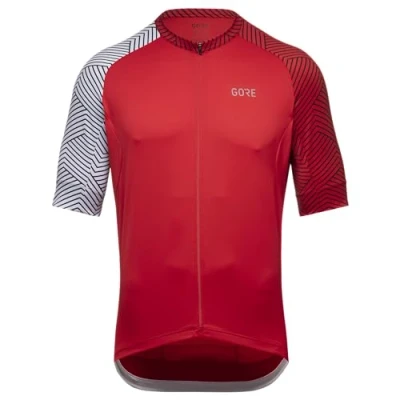 Afbeelding van GORE WEAR C5, Jerseys, heren, Rood/Wit (Red/White), M