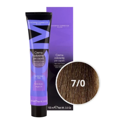 Afbeelding van DCM Hair Color Cream Ammonia Free 7/0 Natural 100ml