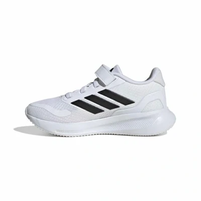 Afbeelding van adidas Performance Runfalcon 5 Unisex Hardloopschoenen neutraal voor kinderen, Maat: 31.5, Footwear white/core black Textiel/ synthetisch